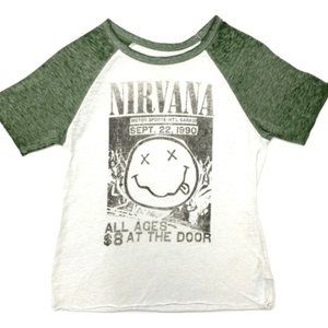 American Eagle Short Sleeve Shirt size XS Nirvana